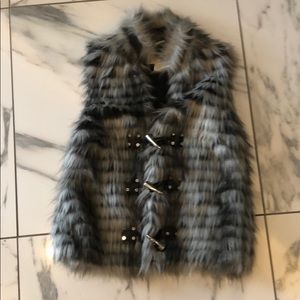 Michael Kors furry vest